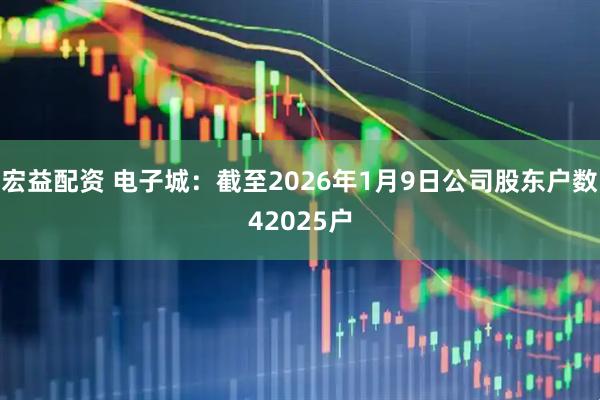 宏益配资 电子城：截至2026年1月9日公司股东户数42025户